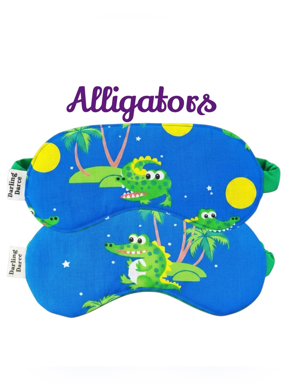 Alligator Theme Sleep Mask for Kids